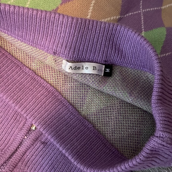 Sweater vest and skirt set - Picture 4 of 4